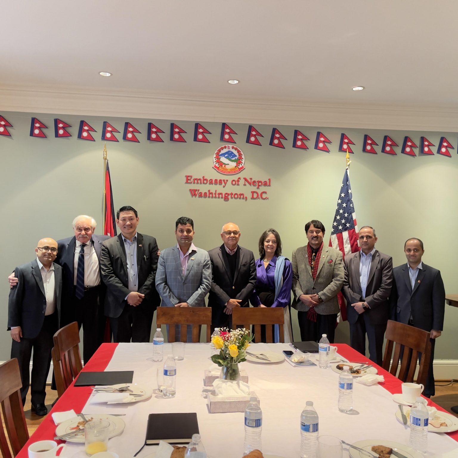 Ambassador Held A Meeting With Honorary Consuls Of Nepal In The USA   HE MEETING 1536x1536 