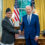 Ambassador’s photo-op session and brief exchange of words with President Biden